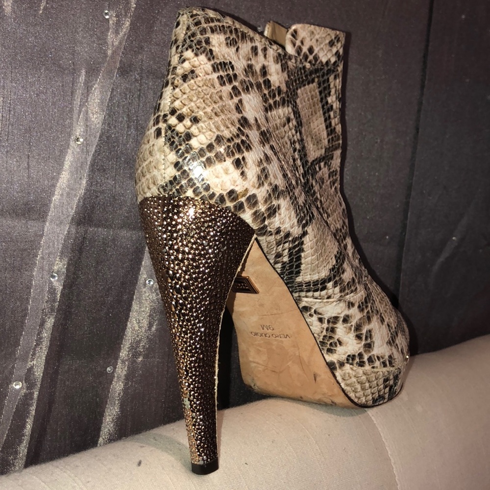Herve Leger snakeskin booties - Picture 4 of 6